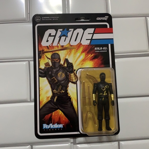 G.I. Joe Super 7 ReAction Figures Ninja-Ku Action Figure (Target Exclusive) - Picture 1 of 7